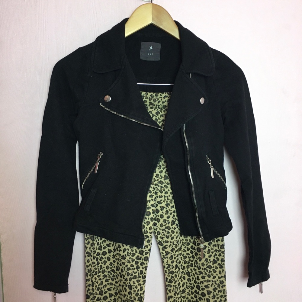 Black Jacket with Zipper